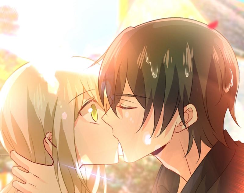 第275话 喷泉池中的吻59