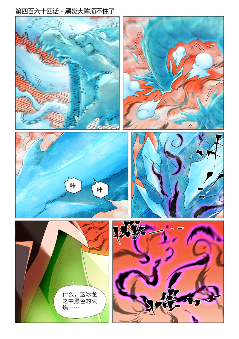第464话1 黑炎大阵顶不住了0