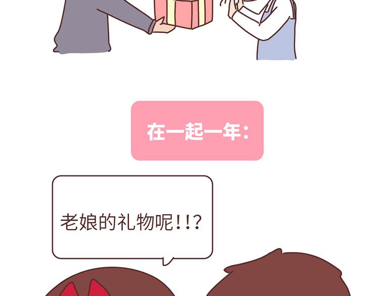 在一起1个月VS在一起1年28