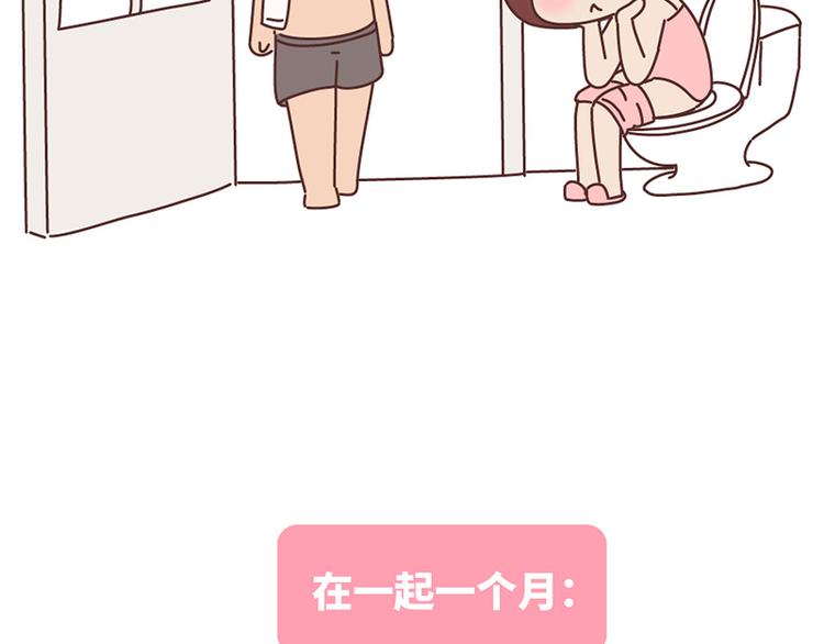 在一起1个月VS在一起1年33