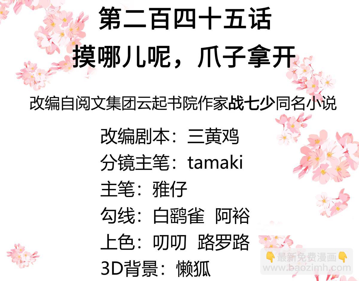 第245话 摸哪儿呢，爪子拿开2