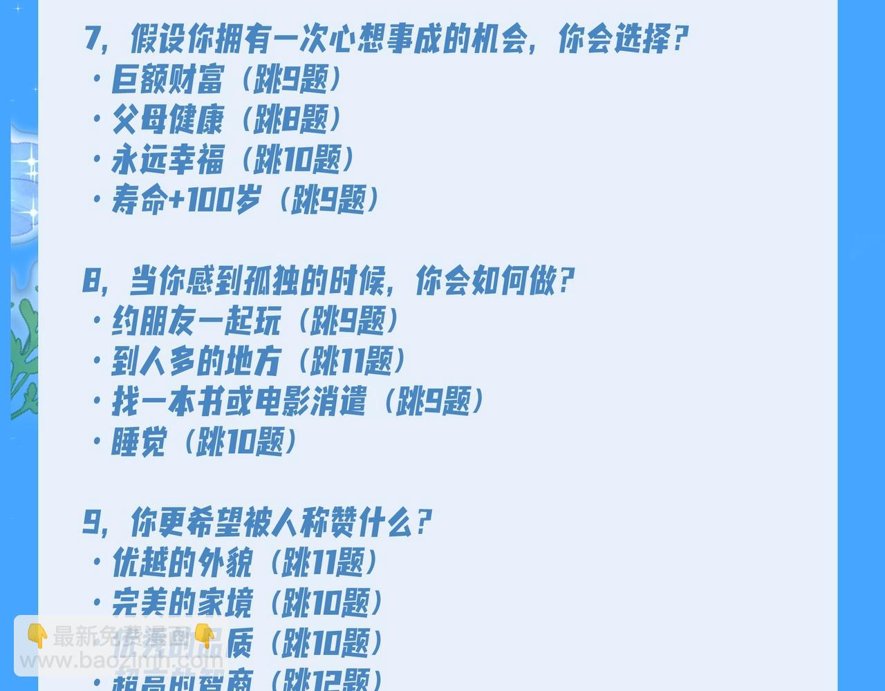 第18期 测试你会分化成谁Omega版（日更中）7