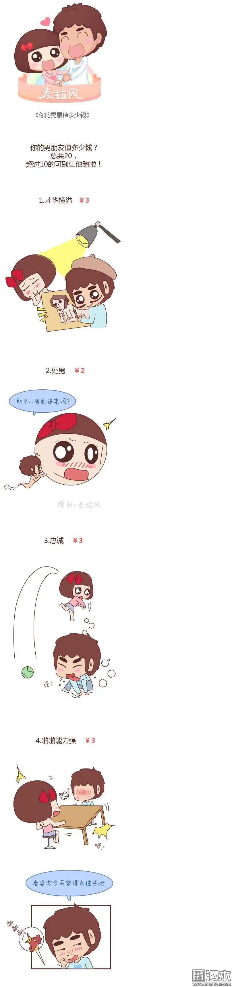 第95回 你的男票值多少钱0
