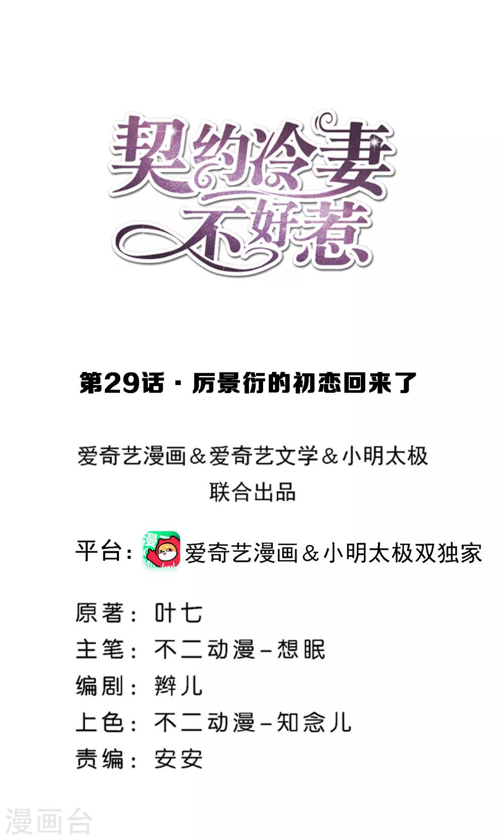 第29话 厉景衍的初恋回来了0