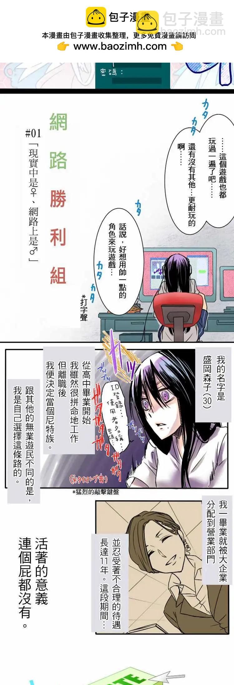 第01回 现实中是♀、网路上是♂1