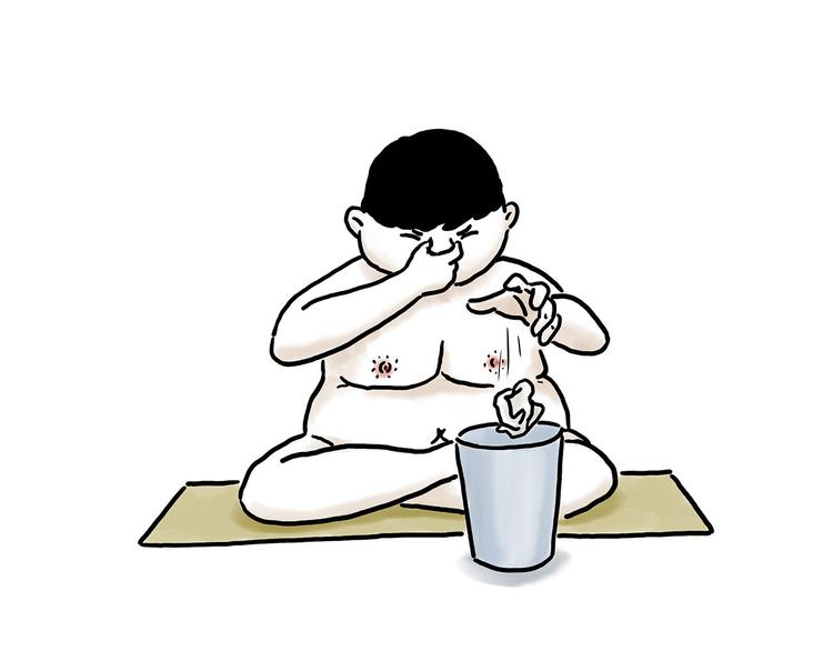 花生泡澡31