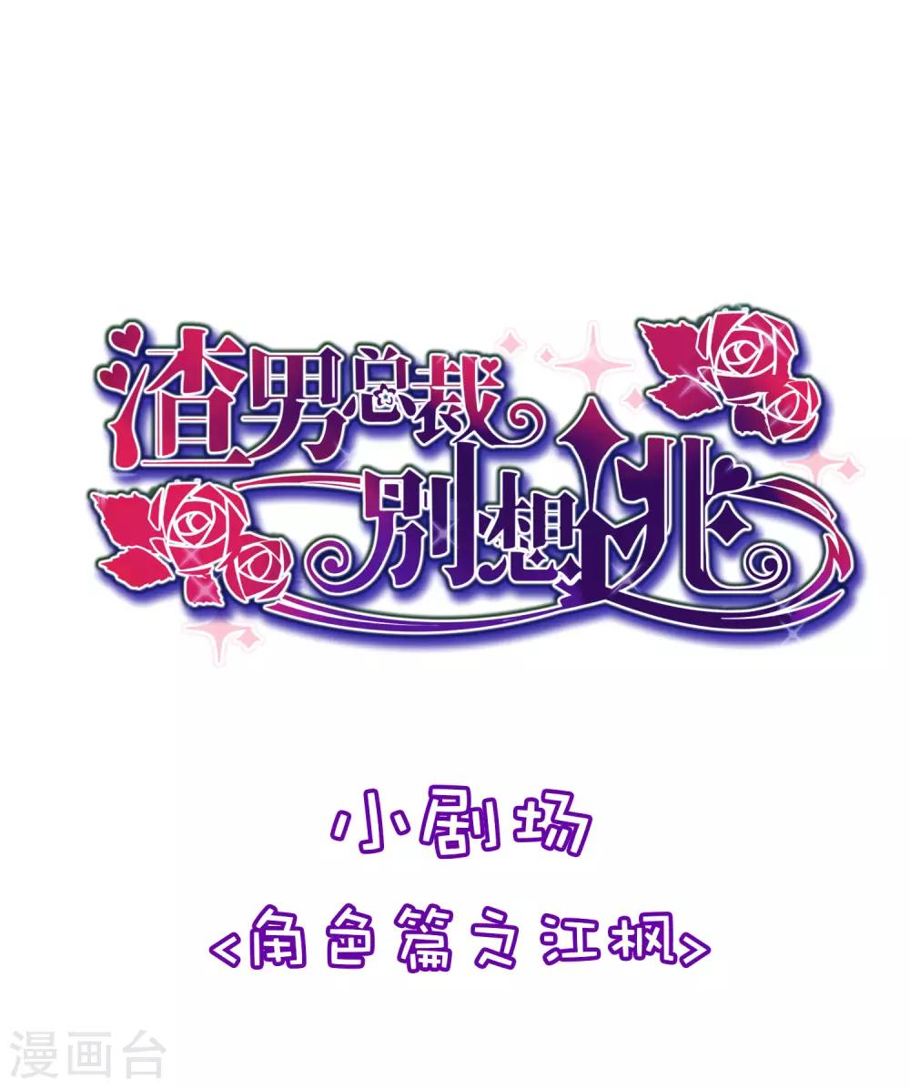 小剧场4 角色篇之江枫0