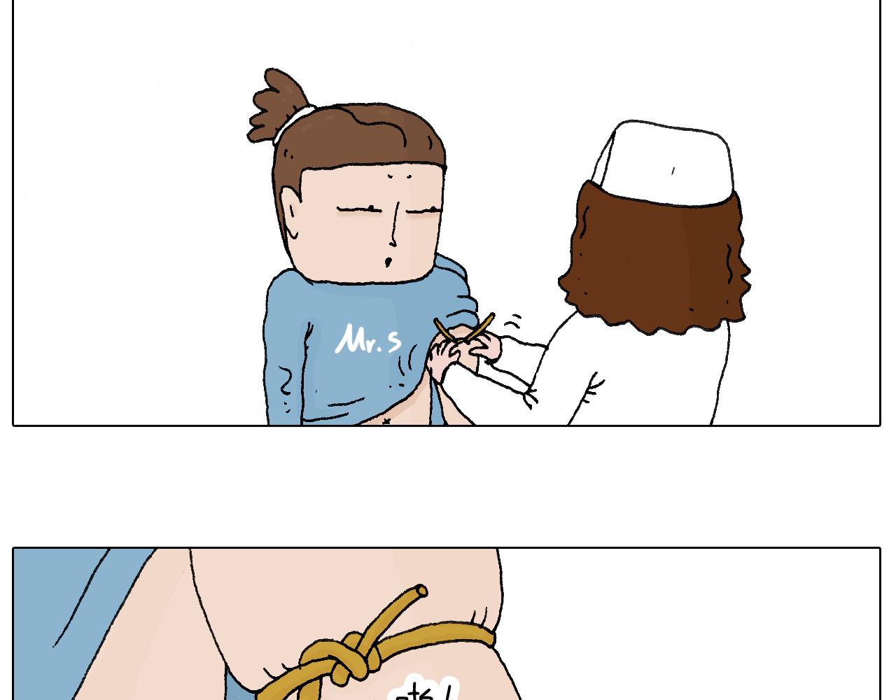 最怕去医院抽血！9