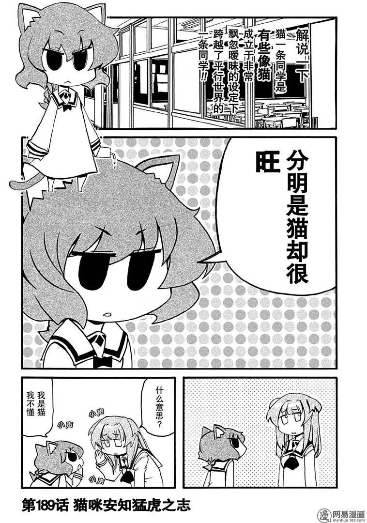 第189回 猫咪安知猛虎之志0