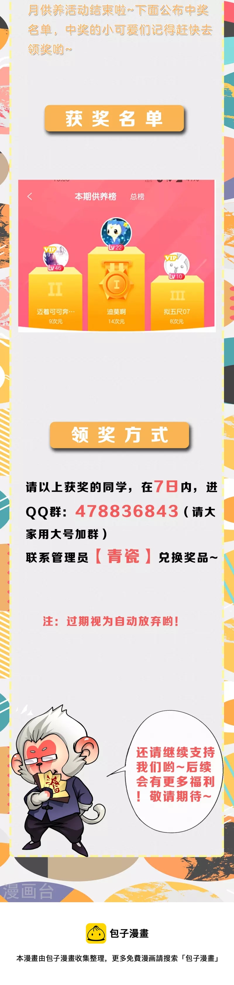 4月供养活动中奖名单1