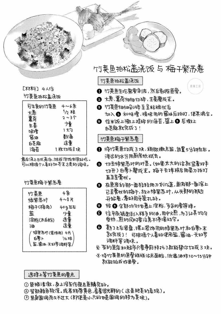 014 竹荚鱼大满贯 剁鱼盖饭和梅紫苏卷13