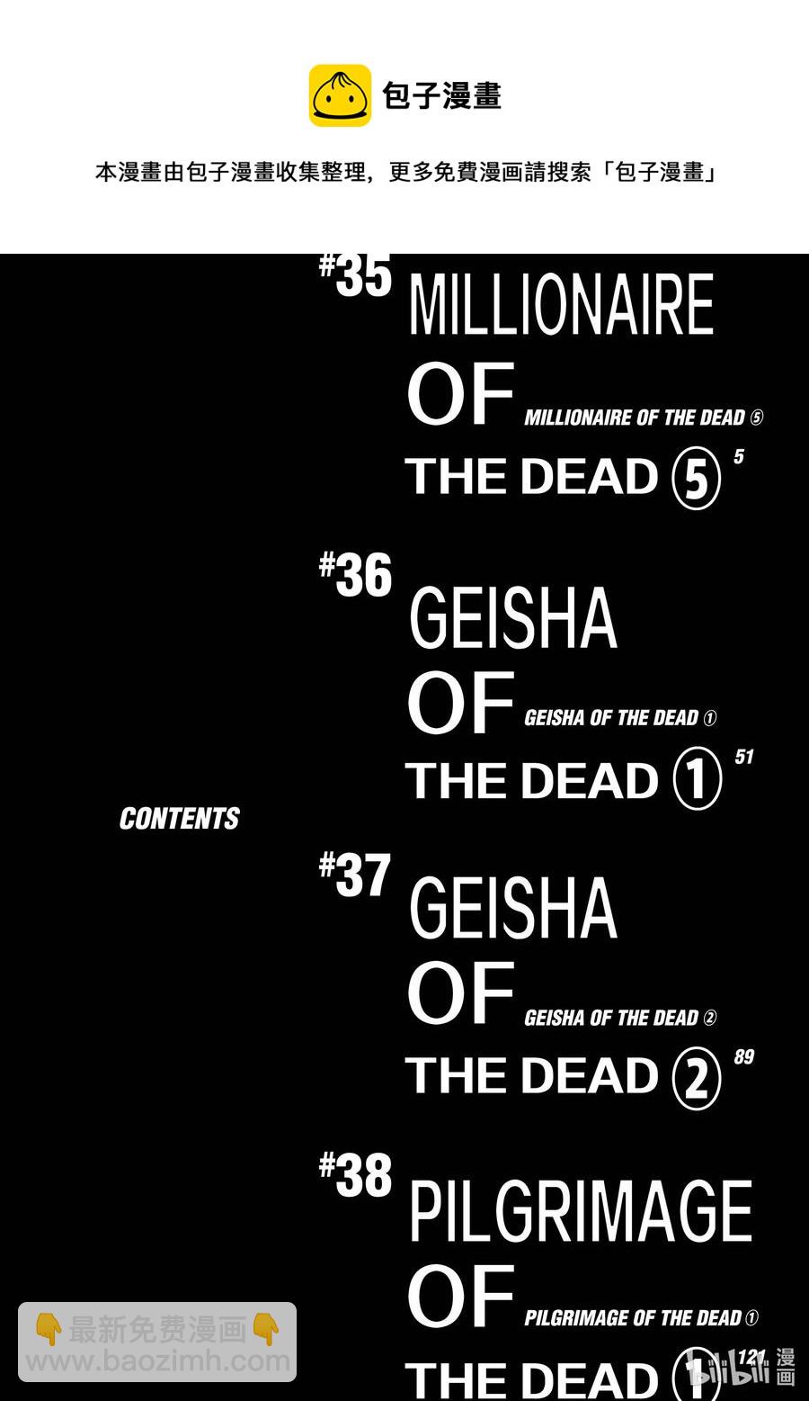 #35 MILLIONAIRE OF THE DEAD⑤4
