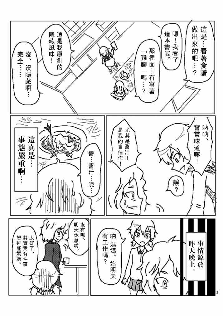 某人的晚餐菜单2