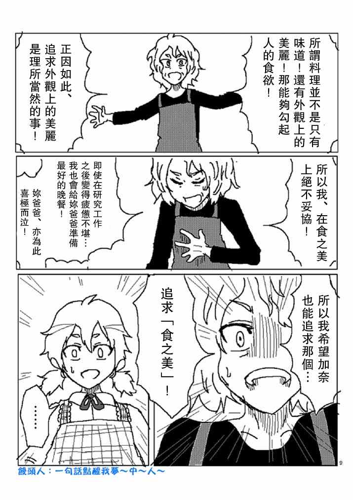 某人的晚餐菜单8