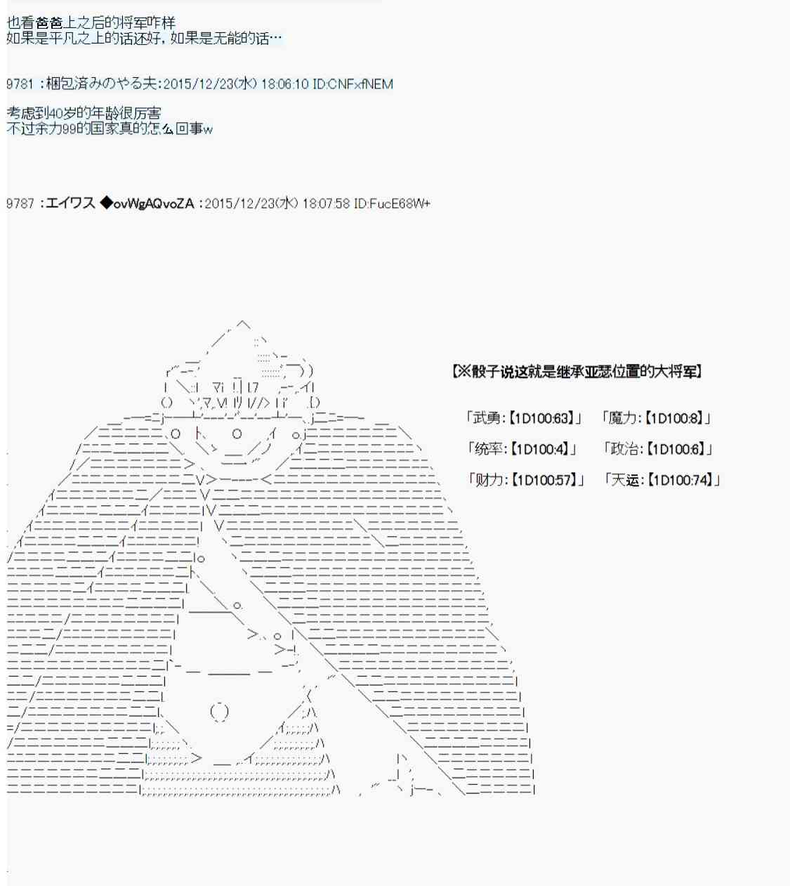 用骰子决定的剑与魔法与修罗之国0423