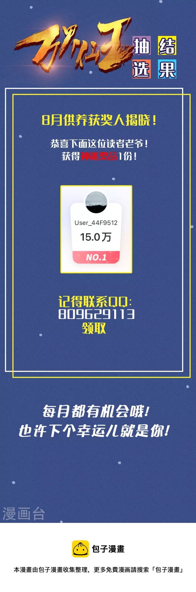 8月供养获奖名单0