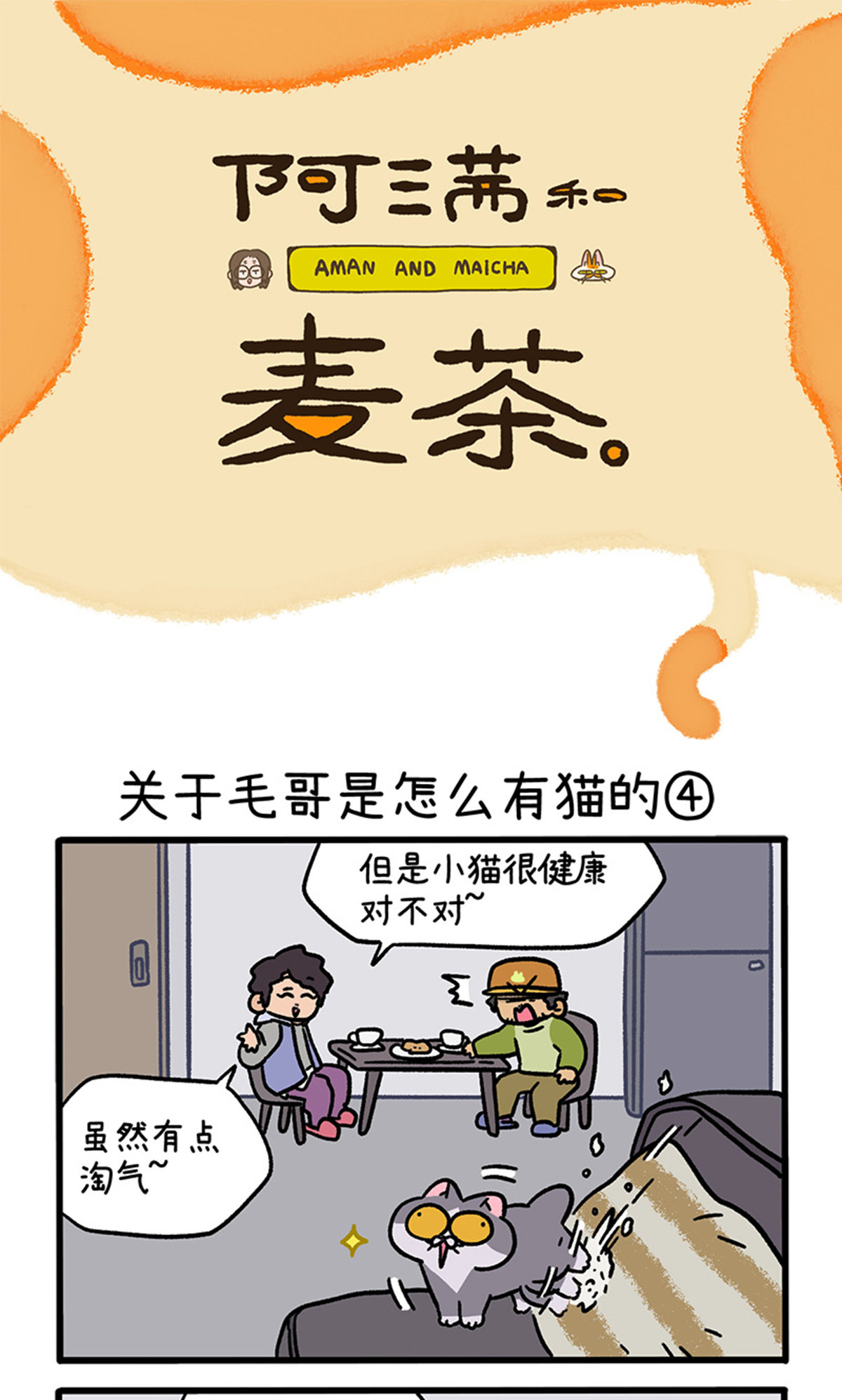 第126话2 关于毛哥是怎么有猫的0