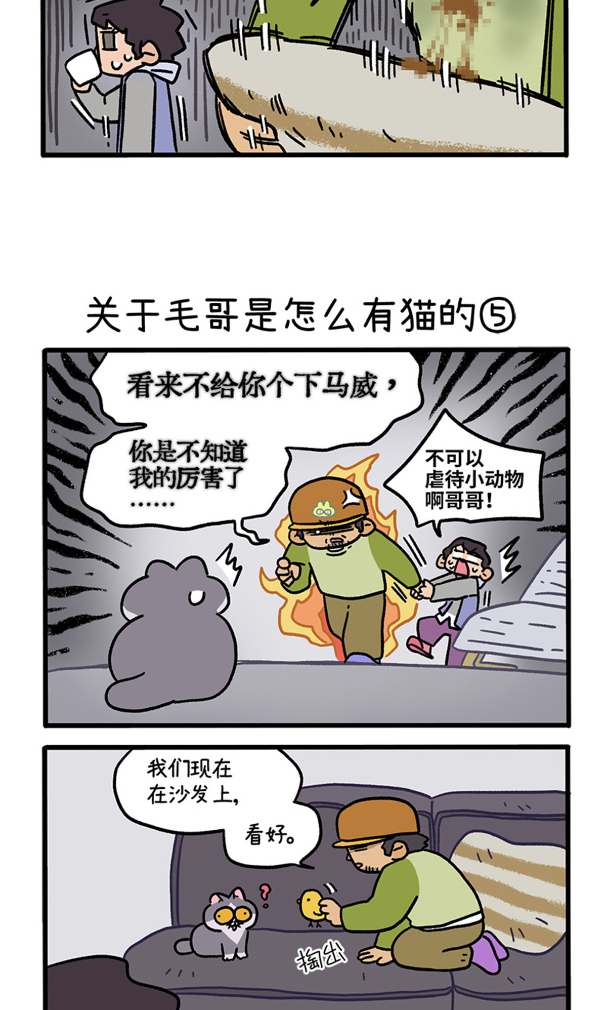 第126话2 关于毛哥是怎么有猫的2