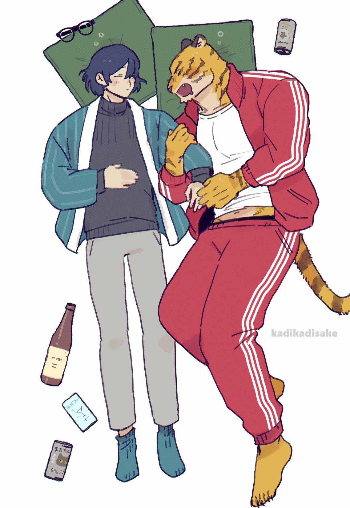 元旦的犬猫兔1