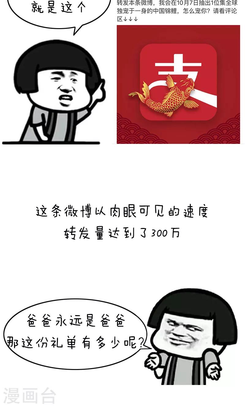 第196话 表情包丨支付宝中国锦鲤1