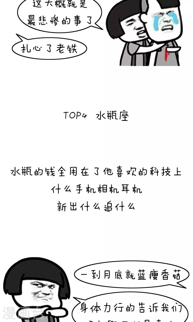 第205话 表情包丨十二星座吃土排行10